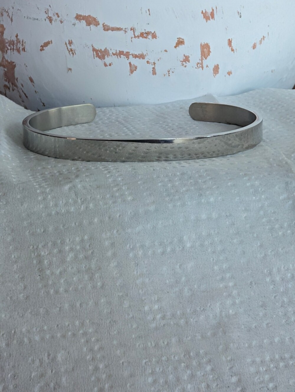 Silver Cuff Bracelet Teach Love Inspire